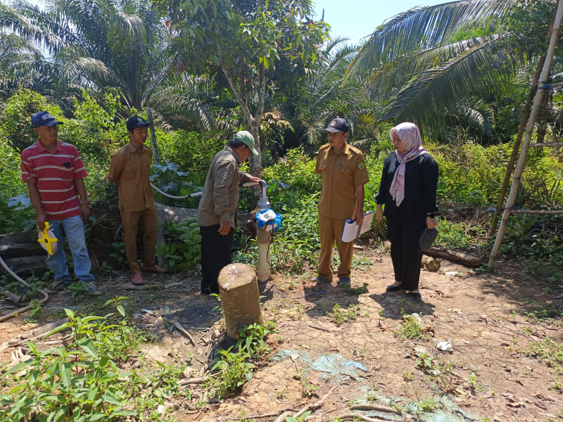 MONITORING SUMUR BOR RT. 19 SUNGAI TABUAN