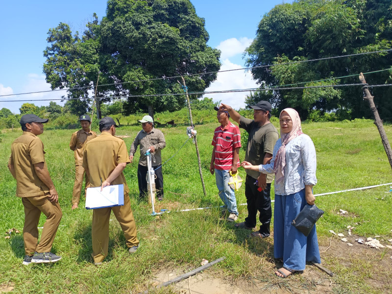 MONITORING SUMUR BOR RT. 20 SUNGAI TABUAN