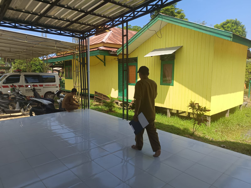 MONITORING TERAS KANTOR DESA SANGKIMA
