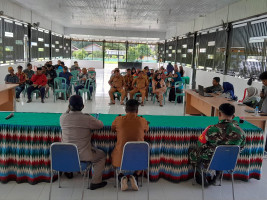 PEMERINTAH DESA SANGKIMA GELAR RAPAT PEMBAHASAN RANCANGAN REALISASI APDES TAHUN ANGGARAN 2025