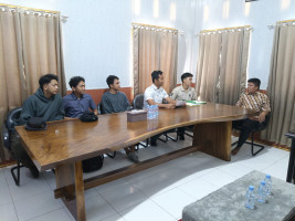 KUNJUNGAN DARI MAHASISWA UNIVERSITAS MULAWARMAN